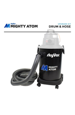 SkyVac® Mighty Atom Cyclonic Drum with Wire Reinforced Hose