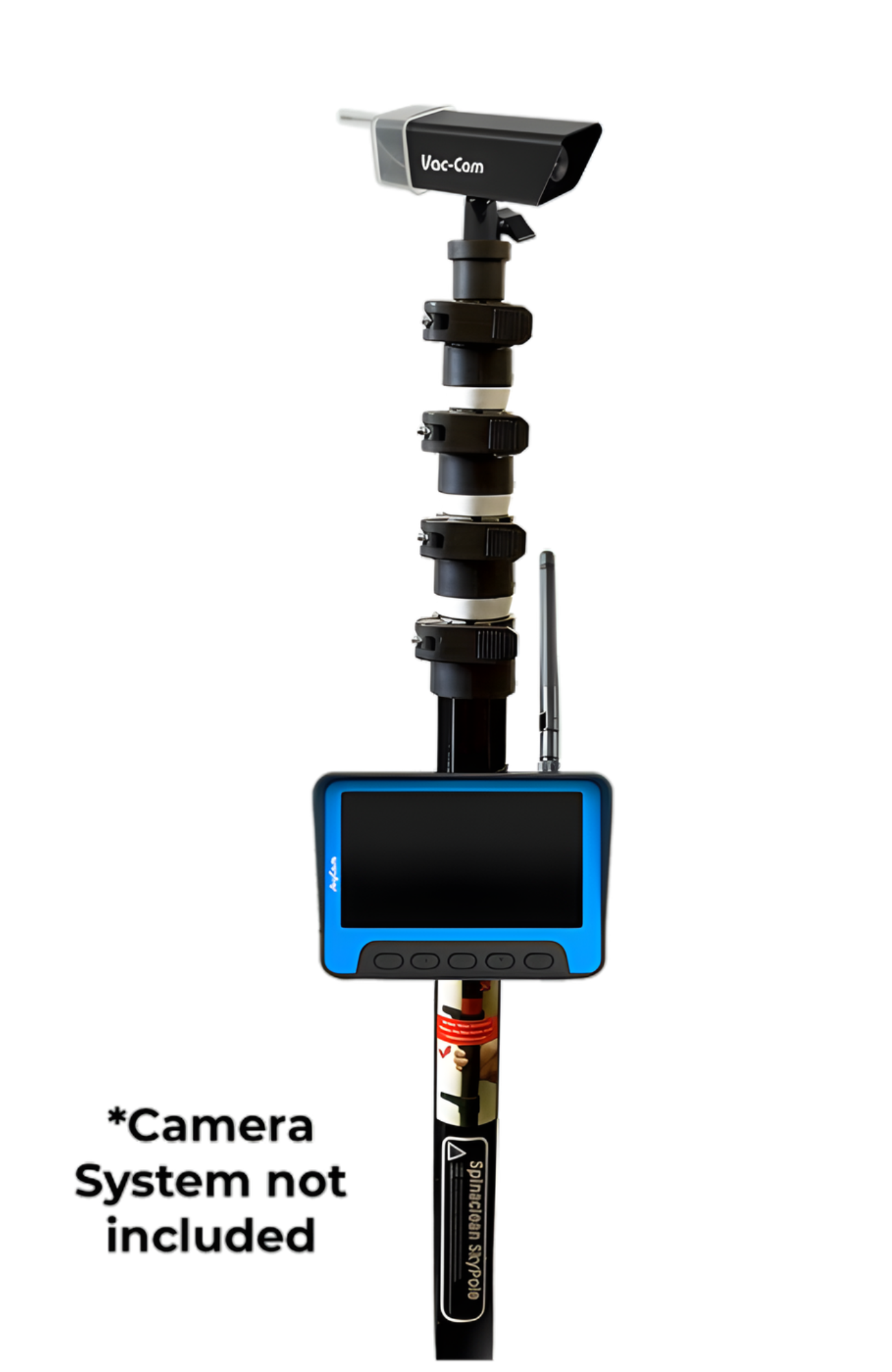 SkyVac®️ SkyPole Professional High Reach Inspection Pole (You Choose)