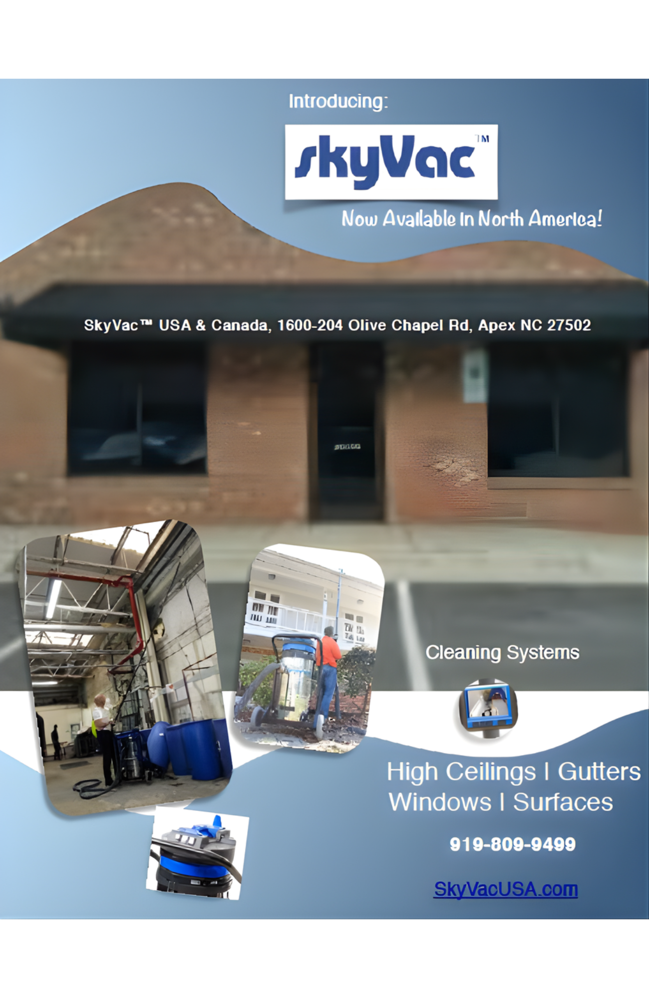 SkyVac®️ USA & Canada Brochure 2017