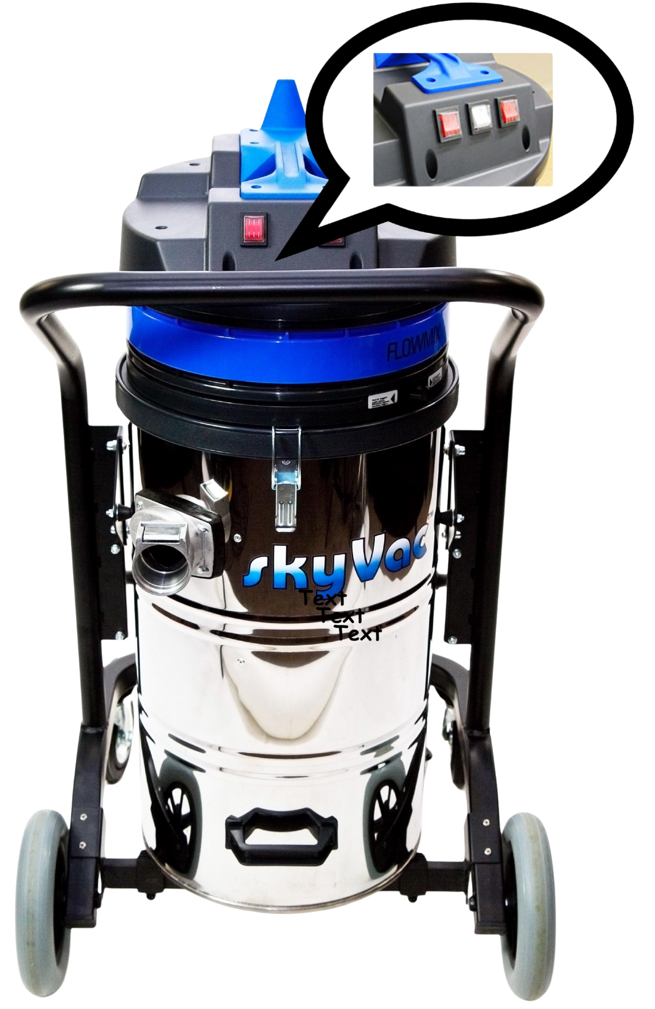 Spare Cart for SkyVac 85 or SkyVac 78 (Cart Only)