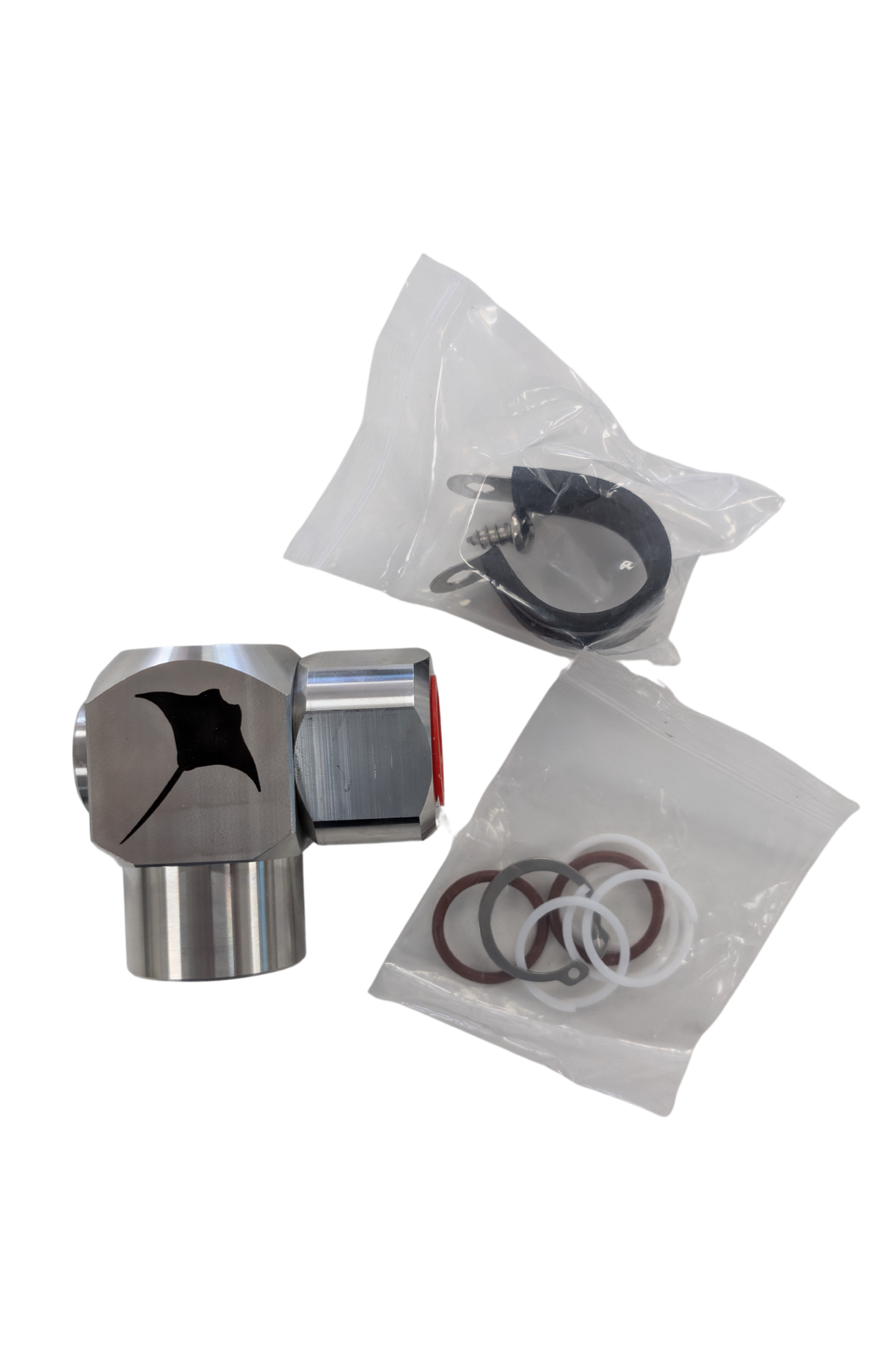 Eslabón giratorio Disruptor Stingray de acero inoxidable de 3/4"