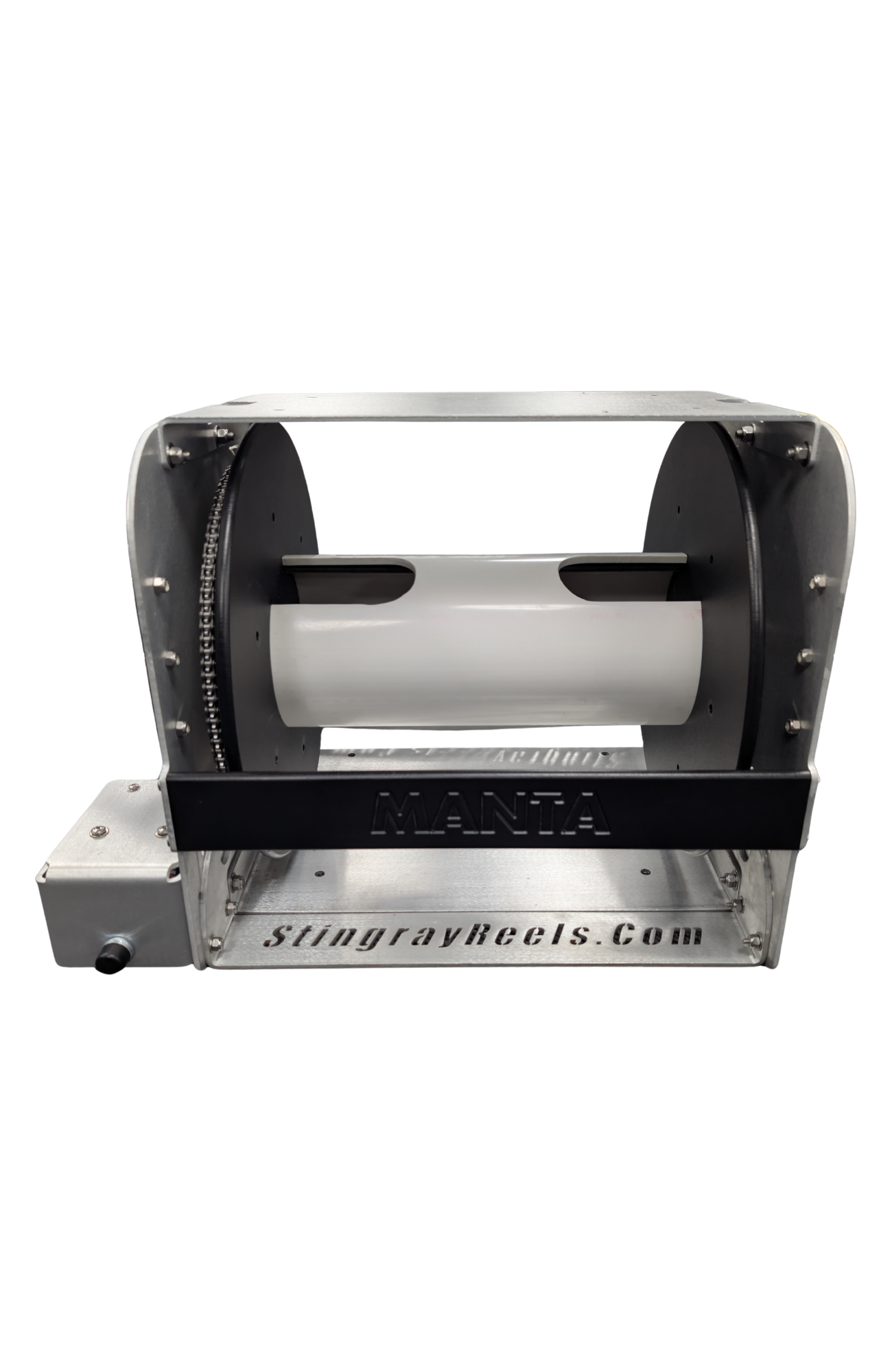 Disruptor Stingray Manta 12" Hose Reel - Electric-Front View