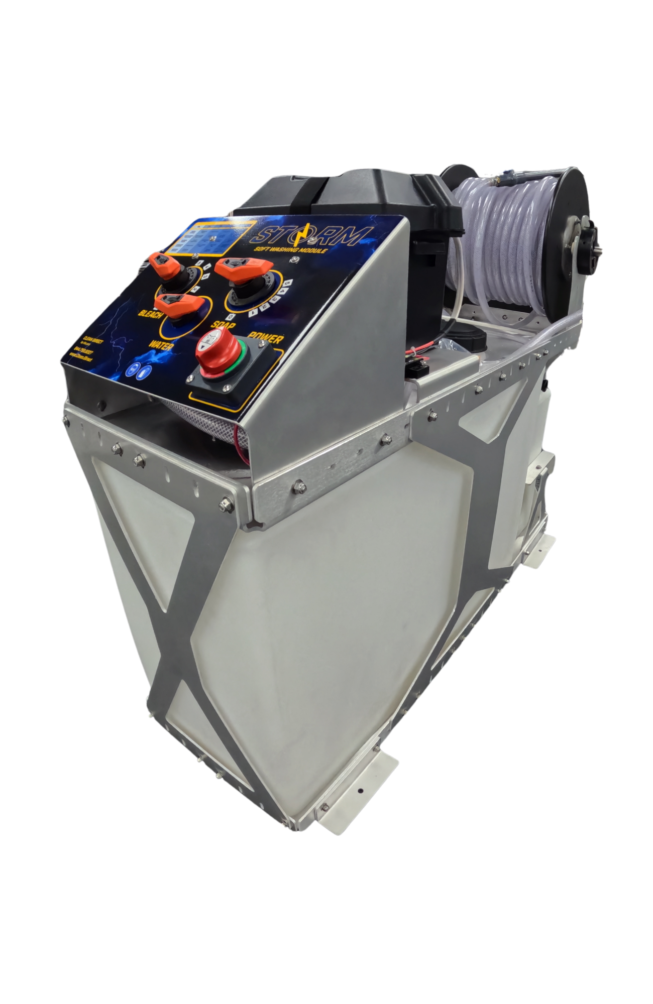 STORM - Modular & Metered Soft Wash System - Cat 1 - Front View - Corner