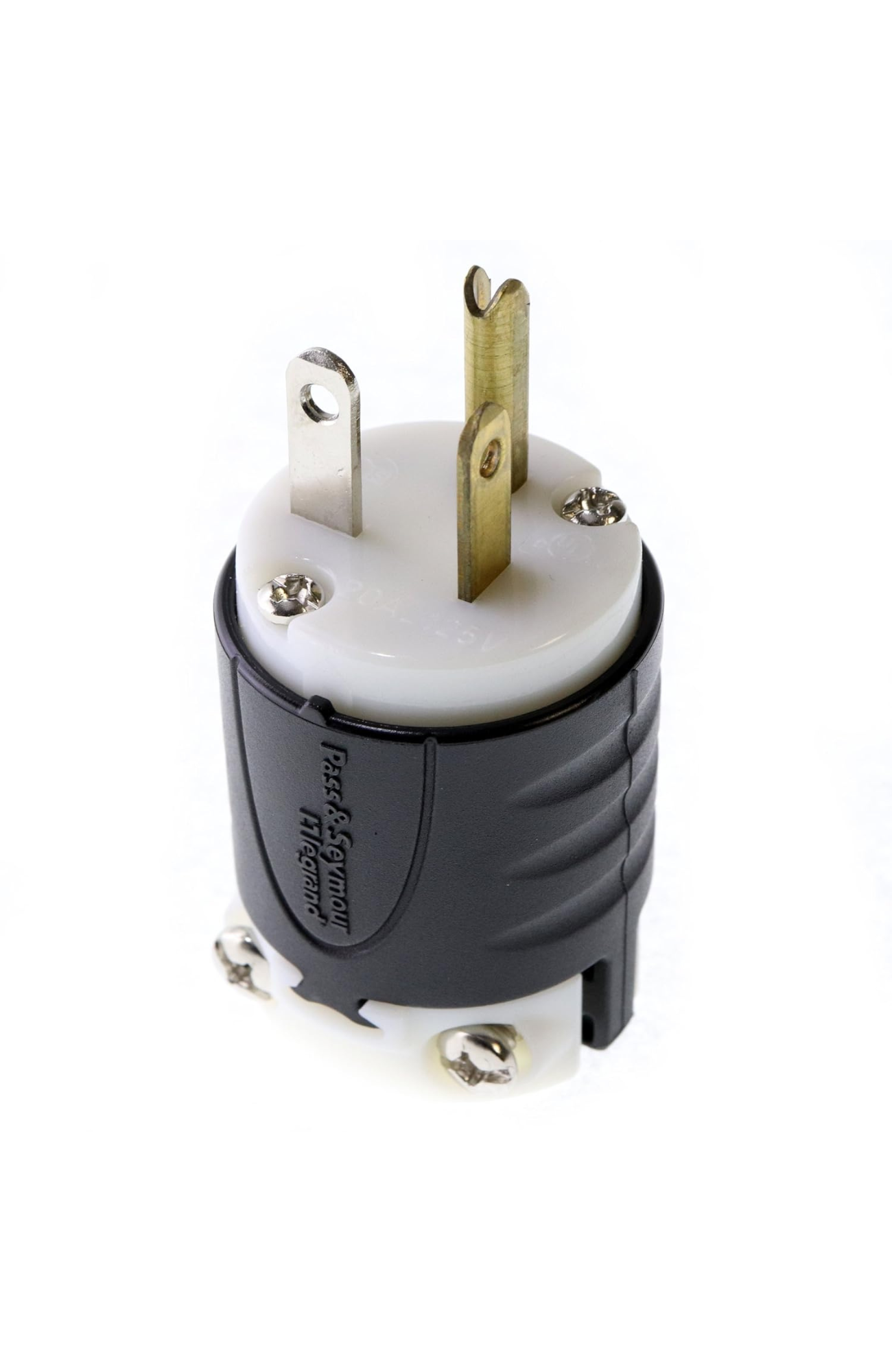 Straight Blade Male Plug, 20A, 125V, 2P, 3W, NEMA 5-20P
