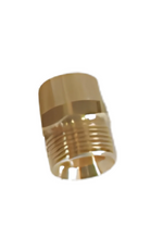 Suttner ST-41 (A) Brass Screw Nipple 10000561, 1/4" FPT to M22, 5800 PSI pressure washer fitting