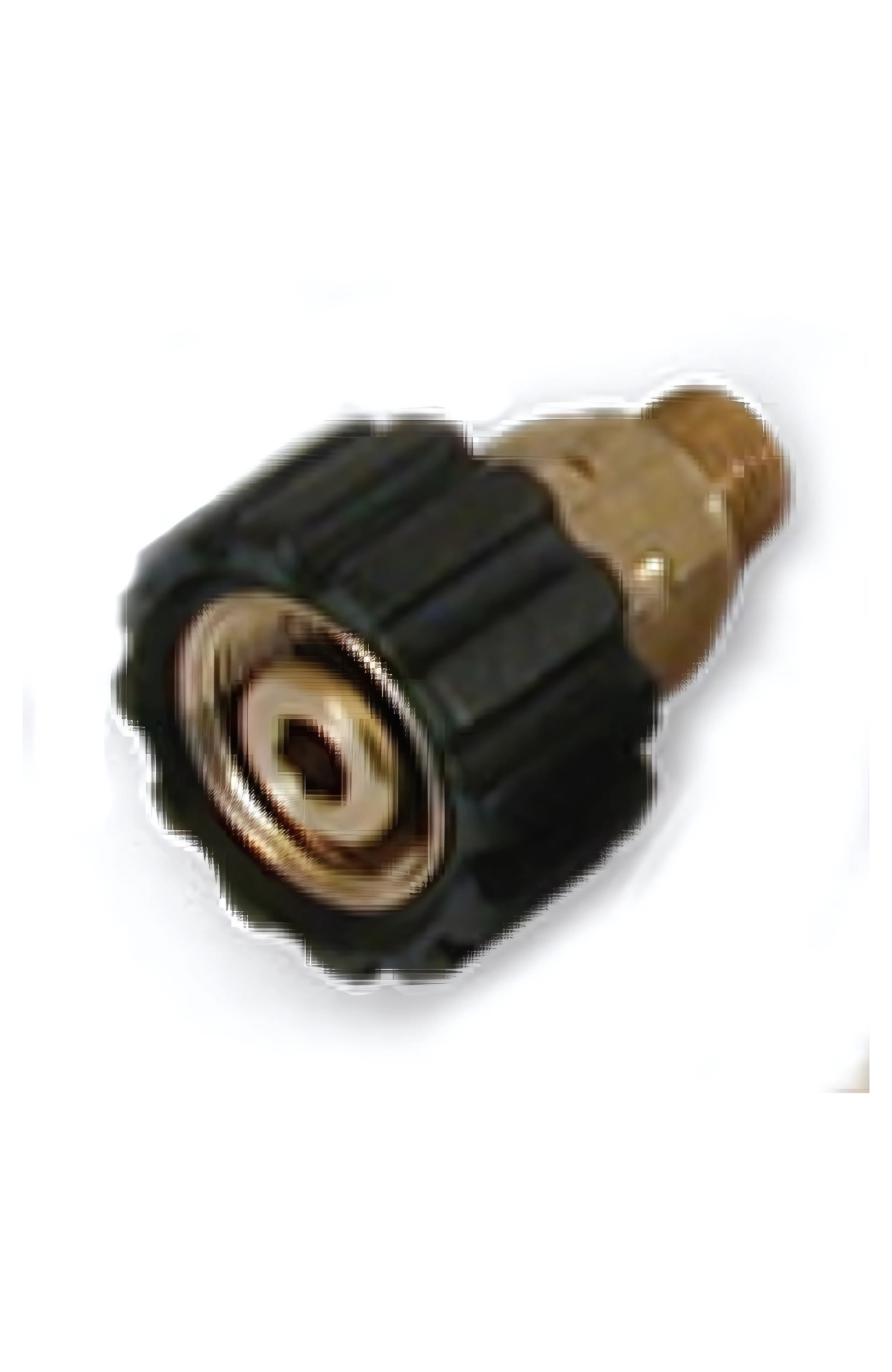 Suttner ST-40 (B) Brass Screw Coupling 200040810, 1/4" MPT to M22, 5800 PSI pressure washer fitting
