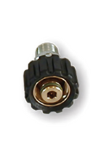 Suttner ST-40 (D) Brass Screw Coupling 200040830, 3/8" MPT to M22, 5800 PSI pressure washer fitting