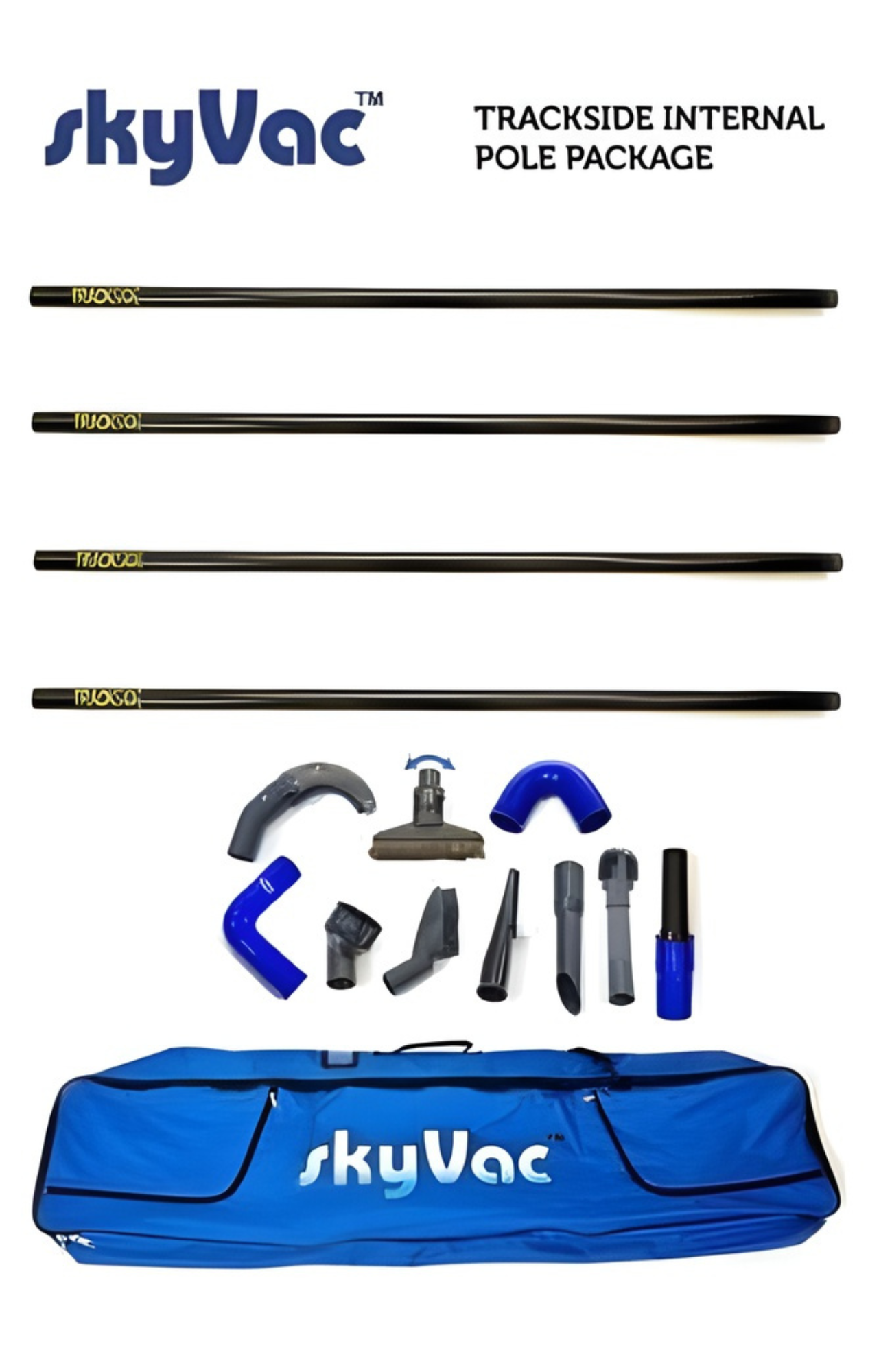 SkyVac®️ Trackside High Reach Safety Pole Sets