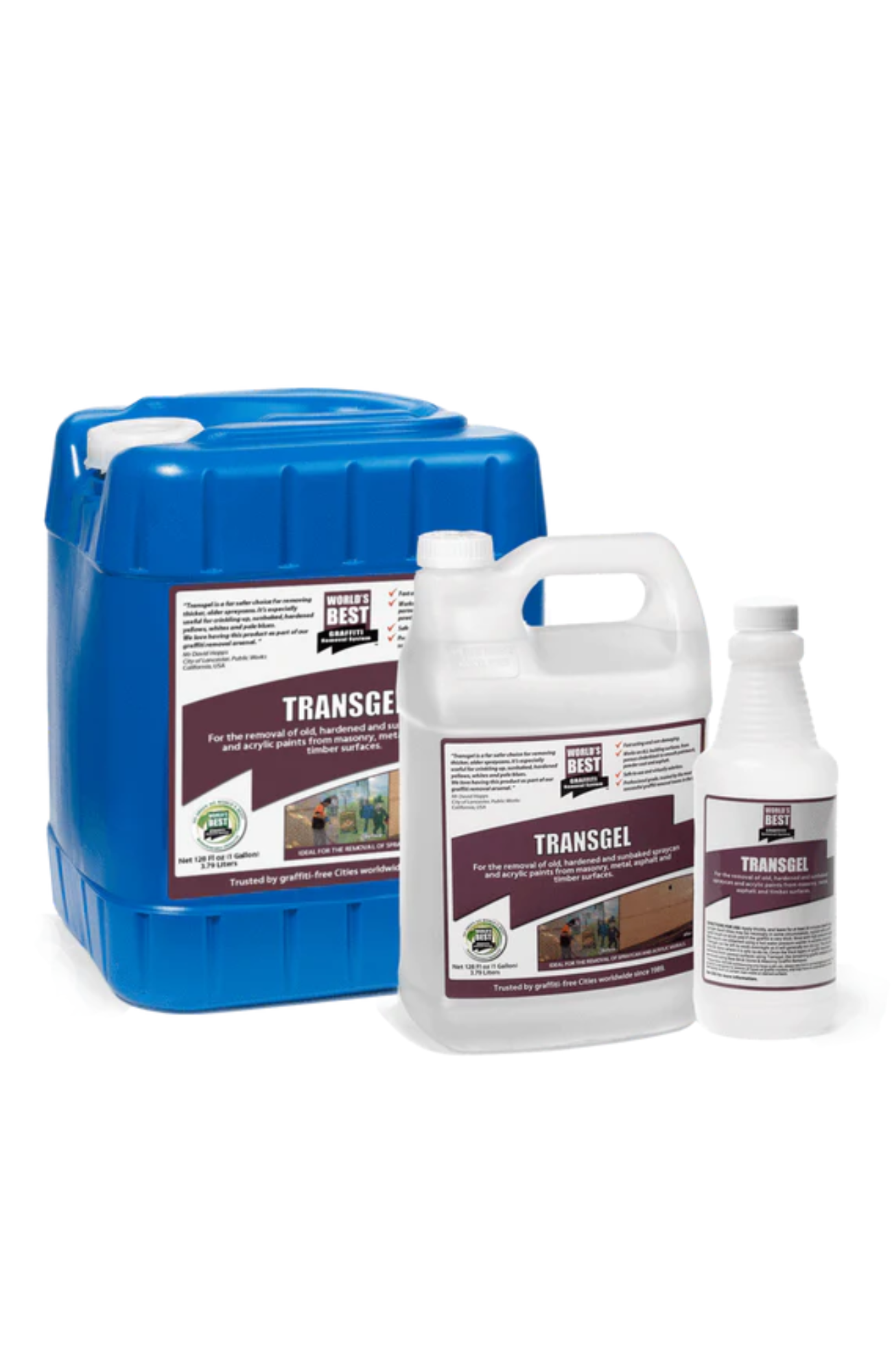 World's Best Graffiti Transgel Paint & Graffiti Remover (You Choose)
