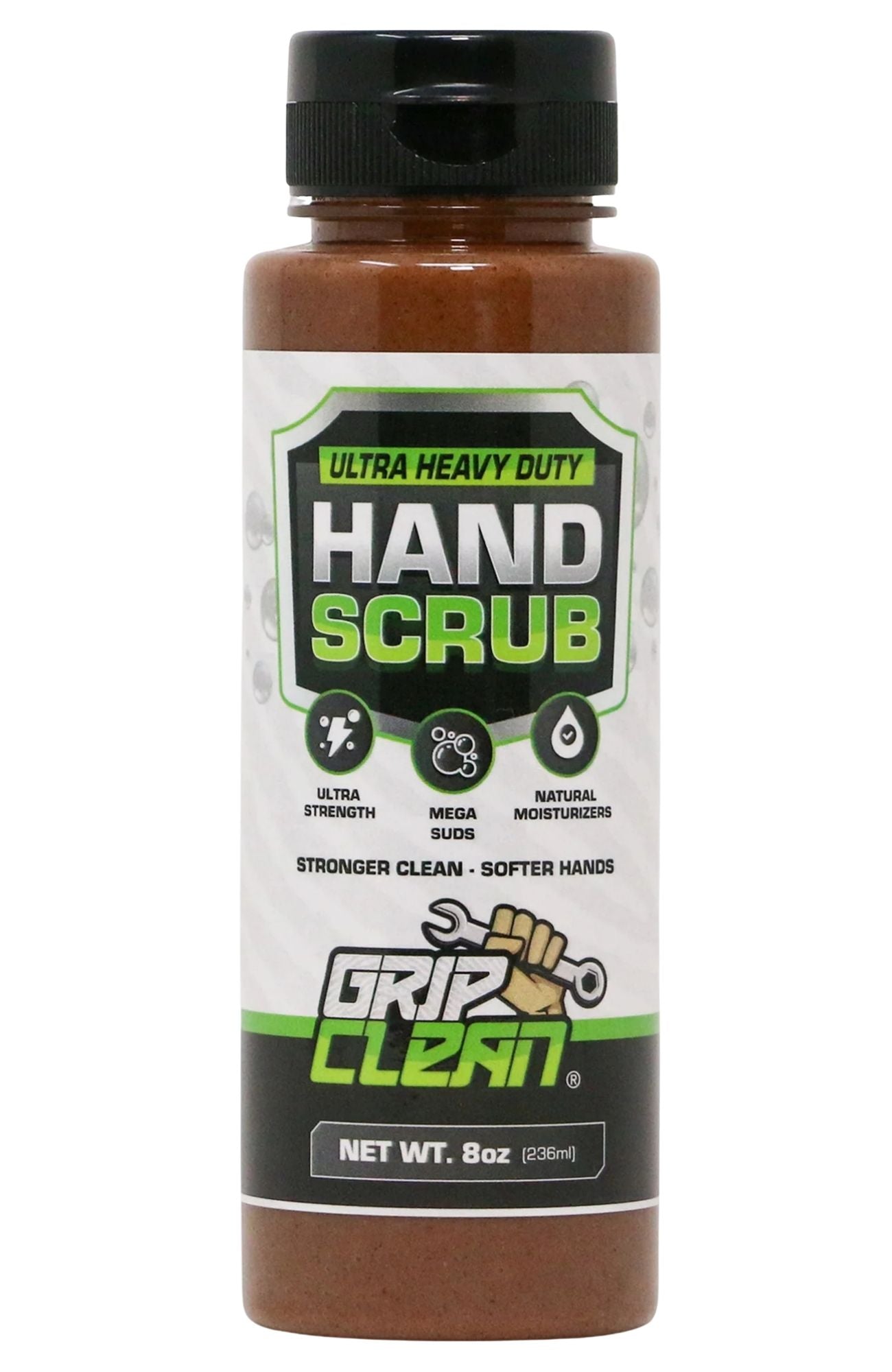 Ultra HD Walnut Hand Scrub 8oz squeeze bottle