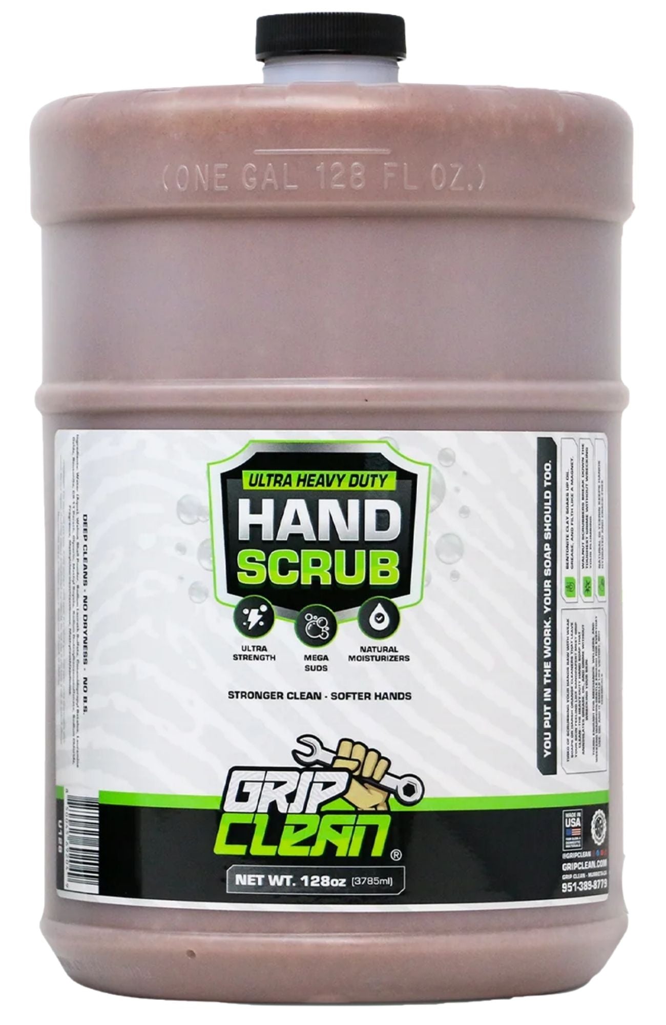 Ultra HD Walnut Hand Scrub Gallon Refill Jug