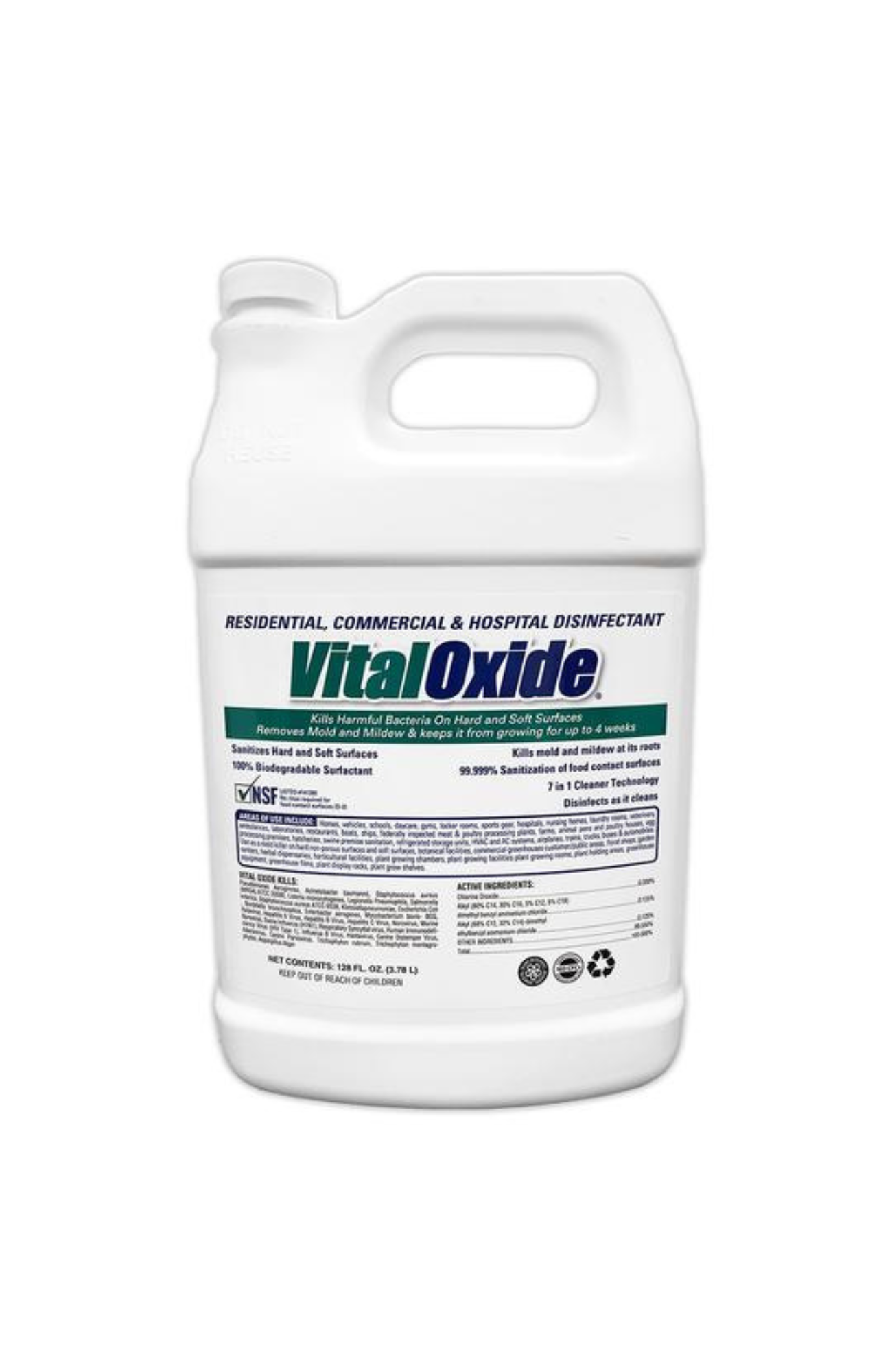 Vital Oxide Disinfectant 128 oz (1 Gallon) 9128