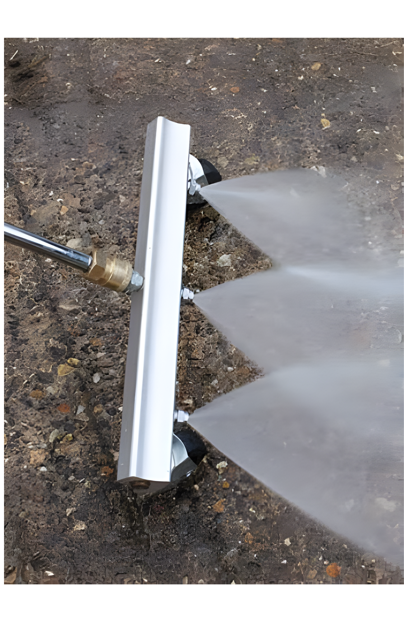 Water Broom Head: 3 Nozzles