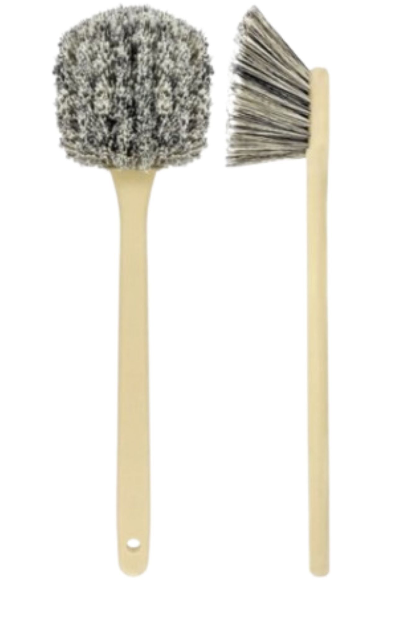 SM Arnold Wheel & Body Brush Salt & Pepper Polystyrene Bristles - 83-073