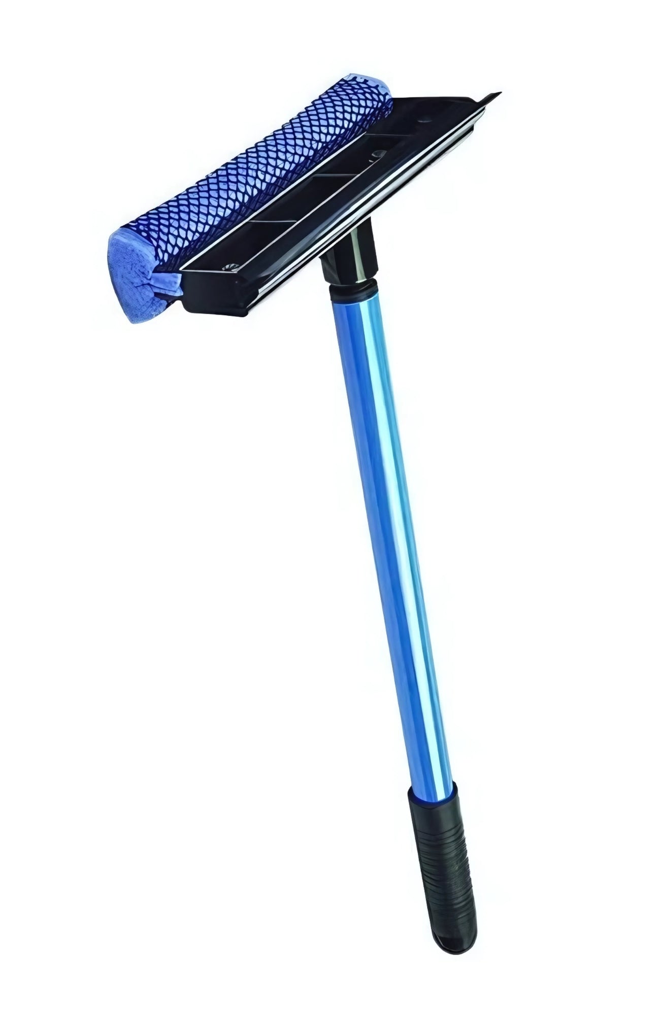 Ettore Auto Squeegee Scrubber, 8" Head, 21" Overall