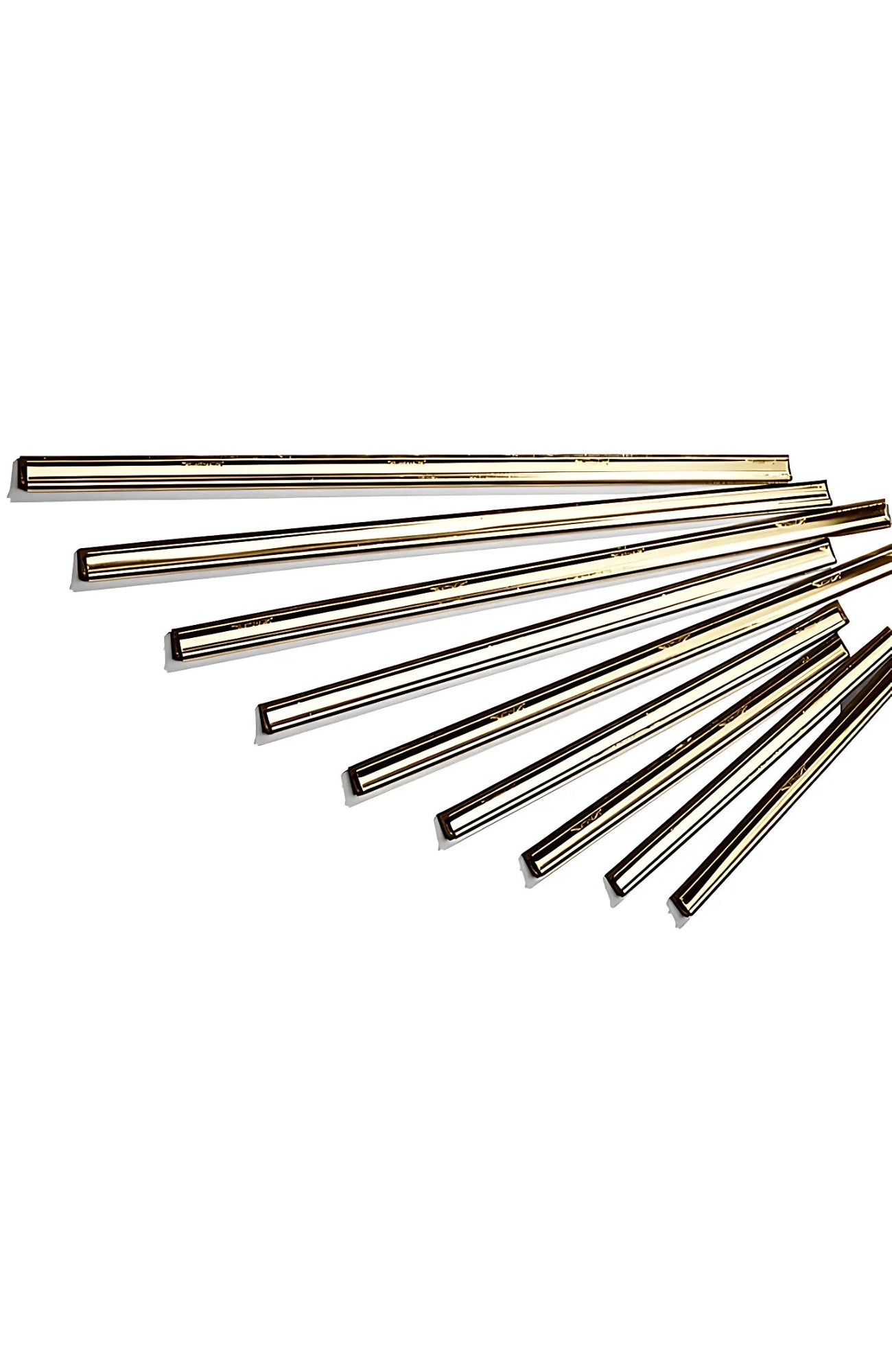 Ettore Master Brass Channels with Rubber