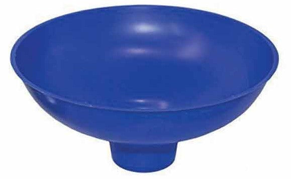 Ionic Systems Funnel 2 1/2in. x 10 Plastic Blue