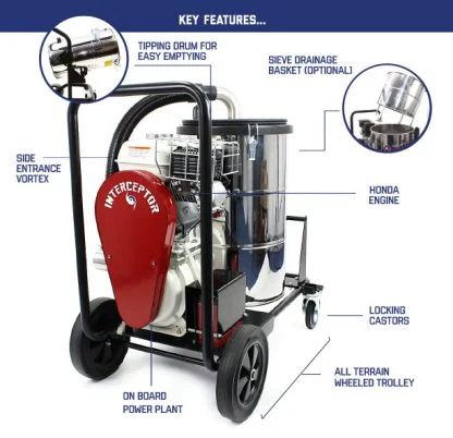 SkyVac® Interceptor Key Features
