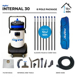 SkyVac 30 High Reach Internal Cleaning System - 8 Elevate Pole Package