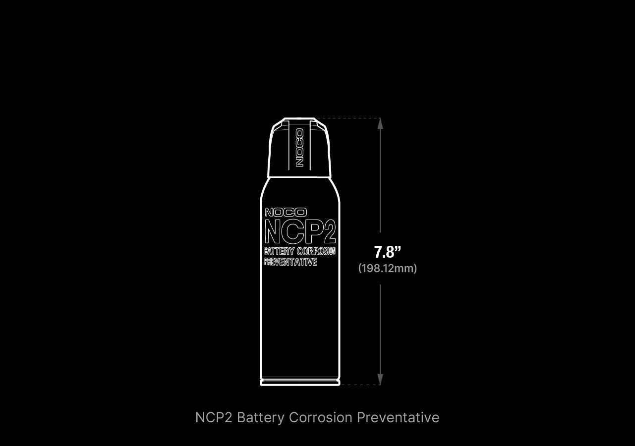 NOCO A202 bottle dimensions and specifications