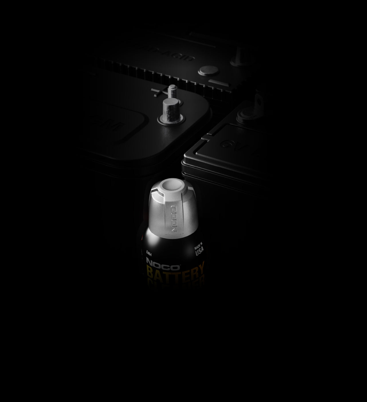 NOCO E404 universal vehicle battery application