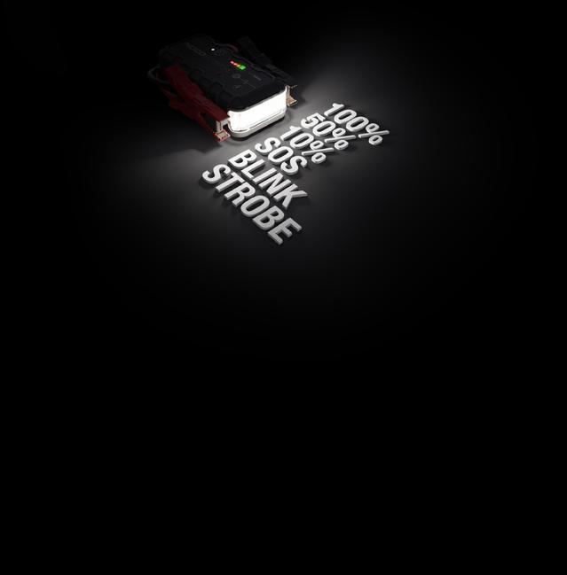 NOCO Boost GB70 LED flashlight modes