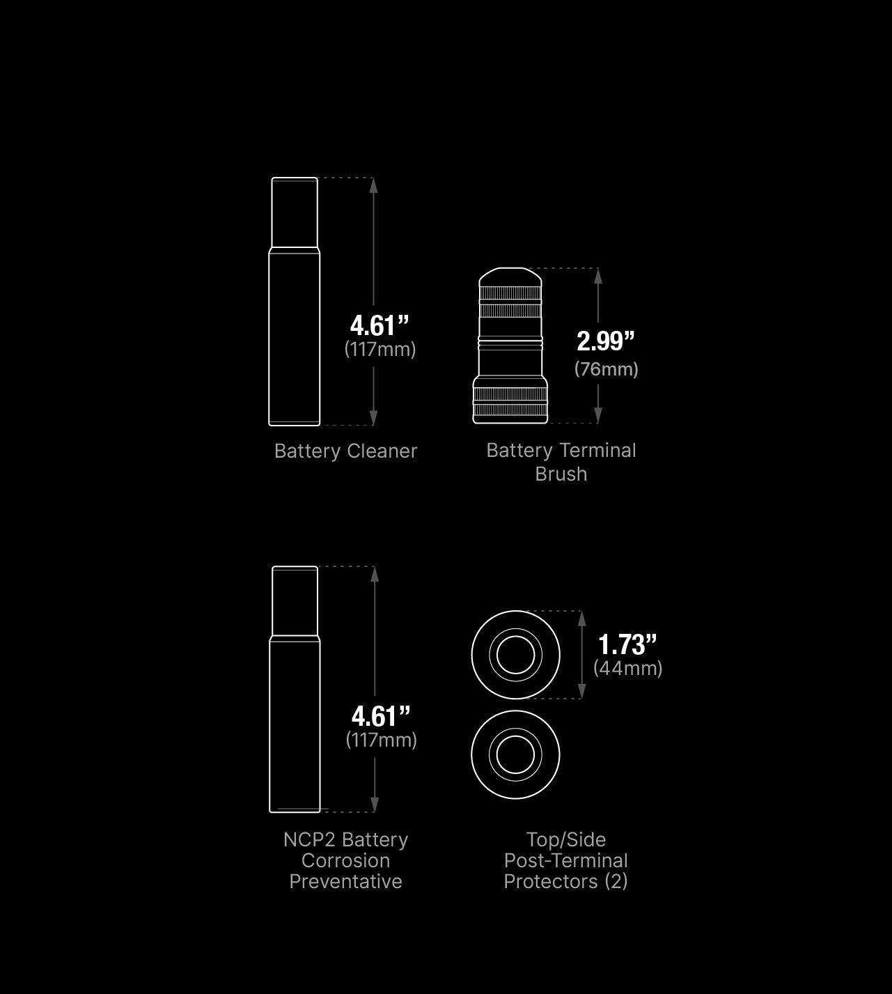 NOCO M401 package dimensions