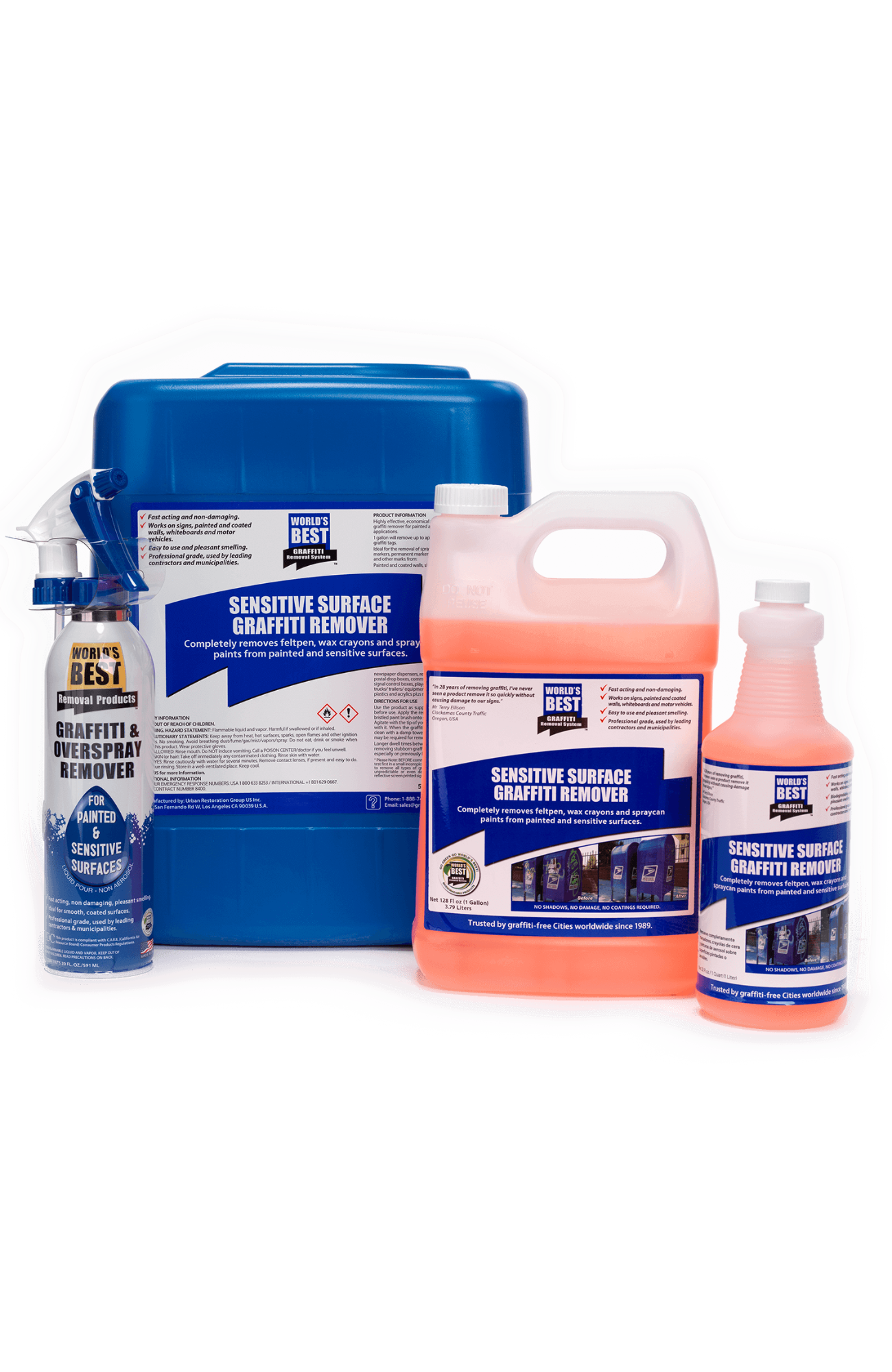 World's Best Graffiti Sensitive Surface Graffiti Remover (You Choose)