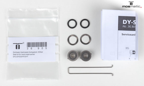 Mosmatic Seal Kit for Carbide Seal System - Fits DYL / DYG / DYF / DYT with NW 1/4 In - 36.905