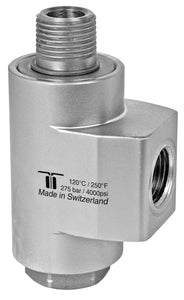 Mosmatic rotary unions WDBS swivel with radial ball bearings and protection plate NW 3/8" 43.272