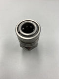 Mosmatic Quick Connect Coupler 1/4" NPTM D12 Stainless Steel 70.018