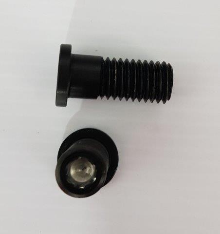 Ionic Systems Brush Block Bolts (Quantity 2) Black Anodized BBB01