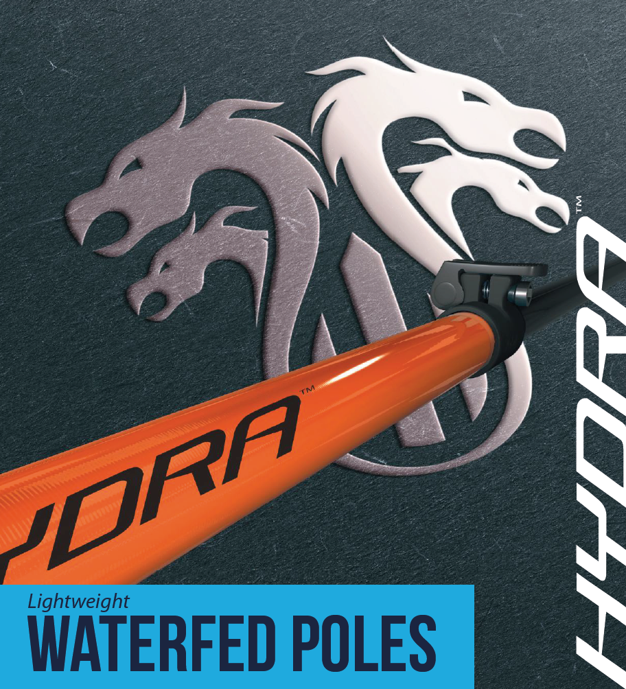 Hydra Waterfed Poles | Window Cleaning and Gutter Brightening System | Feature Image