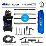 SkyVac®️ Mighty Atom Clamped 4 Pole Package