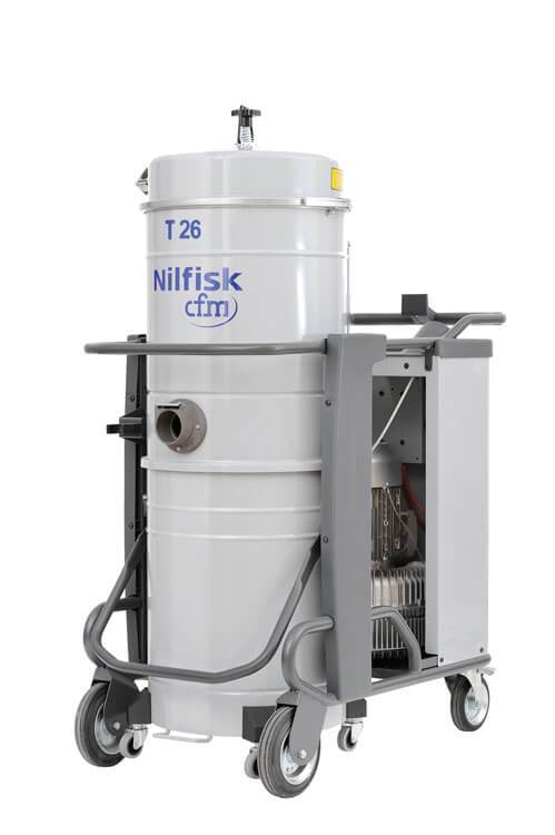 Nilfisk T26 - Industrial Vacuum Cleaner - 240V HEPA Vacuum - 3-T26N2A