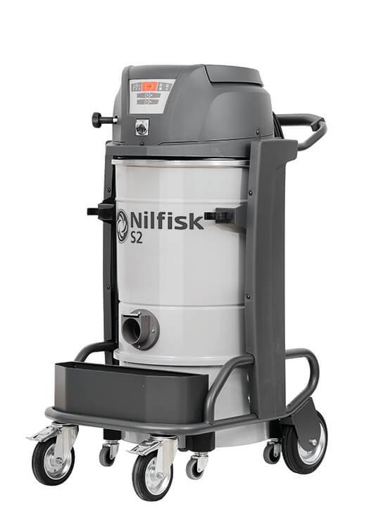 Nilfisk S2 - Industrial Vacuum Cleaner - 120V 2000W SS Vacuum - 1-S2N1XX