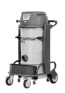Nilfisk S2 - Industrial Vacuum Cleaner - 120V 2000W 100L Vacuum - 1-S2/100N1