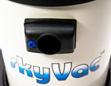 SkyVac Internal 30 - Close Up of Drum Port