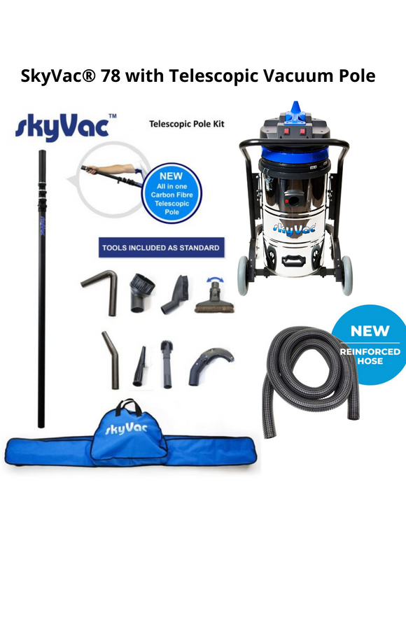 SkyVac 78 with Telescopic Vacuum Pole | High Dusting System | Feature Image