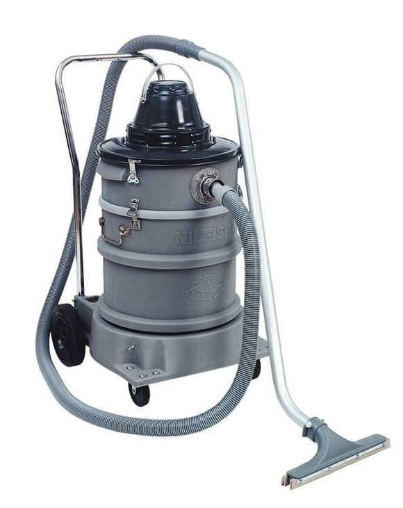 Nilfisk VT60 - Industrial Vacuum Cleaner- Wet and Dry 220V Plastic Hose - 1799532