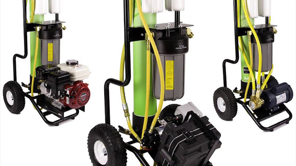 Hydro Cart Ultra Pure Water Cleaning System (Tank, Cart, Power Source)