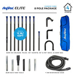 SkyVac Elite 8 Pole Package Gutter Cleaning