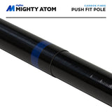 SkyVac®️ Mighty Atom Carbon Fiber Push Fit Pole Close Up