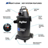SkyVac®️ Mighty Atom Push Key System Features